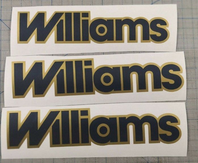 Sticker: Adesivi williams 2-3 serie – Nuovo (secondo la descrizione) da Locarno venduto da Enzo1985
