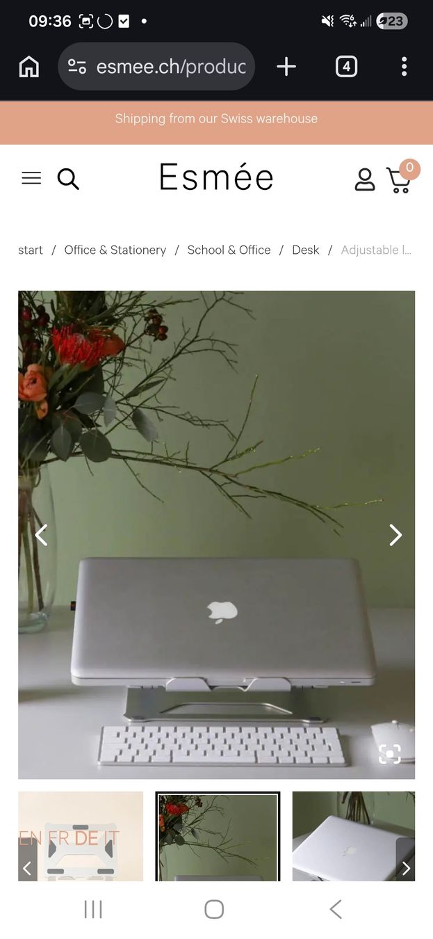 Racks & Cavalletti: Esmée Laptop Stand – Usato da La Neuveville venduto da Gary.T 5