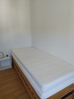 IKEA bed single and double with 2 individual mattress