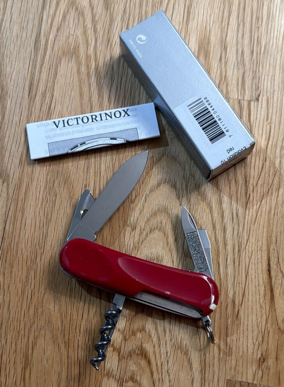 Victorinox Coltelli tascabile: VICTORINOX SACKMESSER EVOLUTION 10 RED – Nuovo e nell'imballaggio originale da Zürich venduto da Frei-Occasionen 3