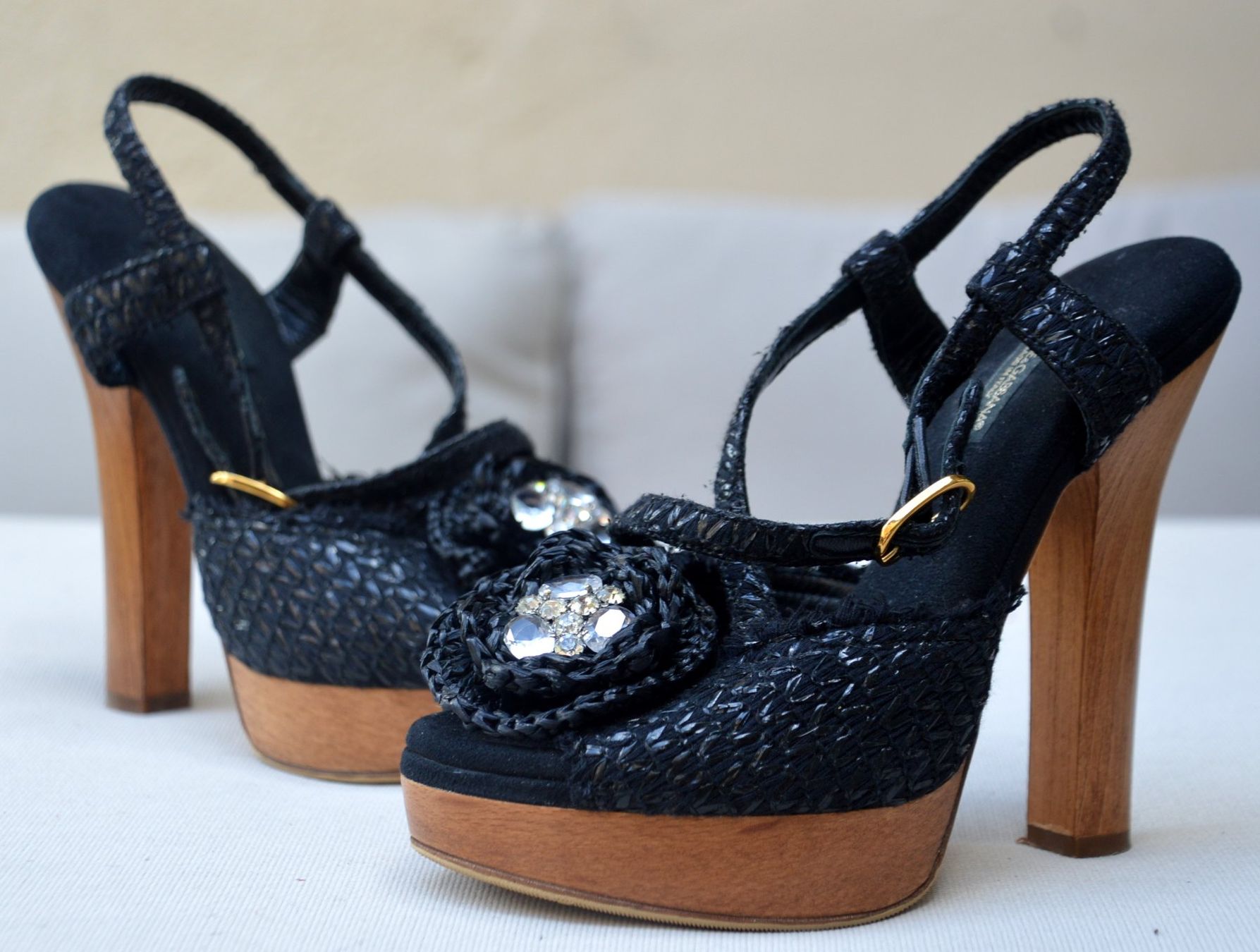 Dolce & Gabbana Scarpe da donna: Sandalen / sandales Dolce & Gabbana .37 – Usato da Collonges venduto da arashee 4