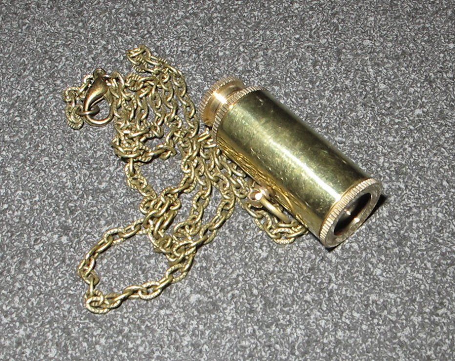 Binocoli: Steampunk Fernrohr Fernglas mit Kette – Nuovo (secondo la descrizione) da Schwanden GL venduto da UHRKNALL 3
