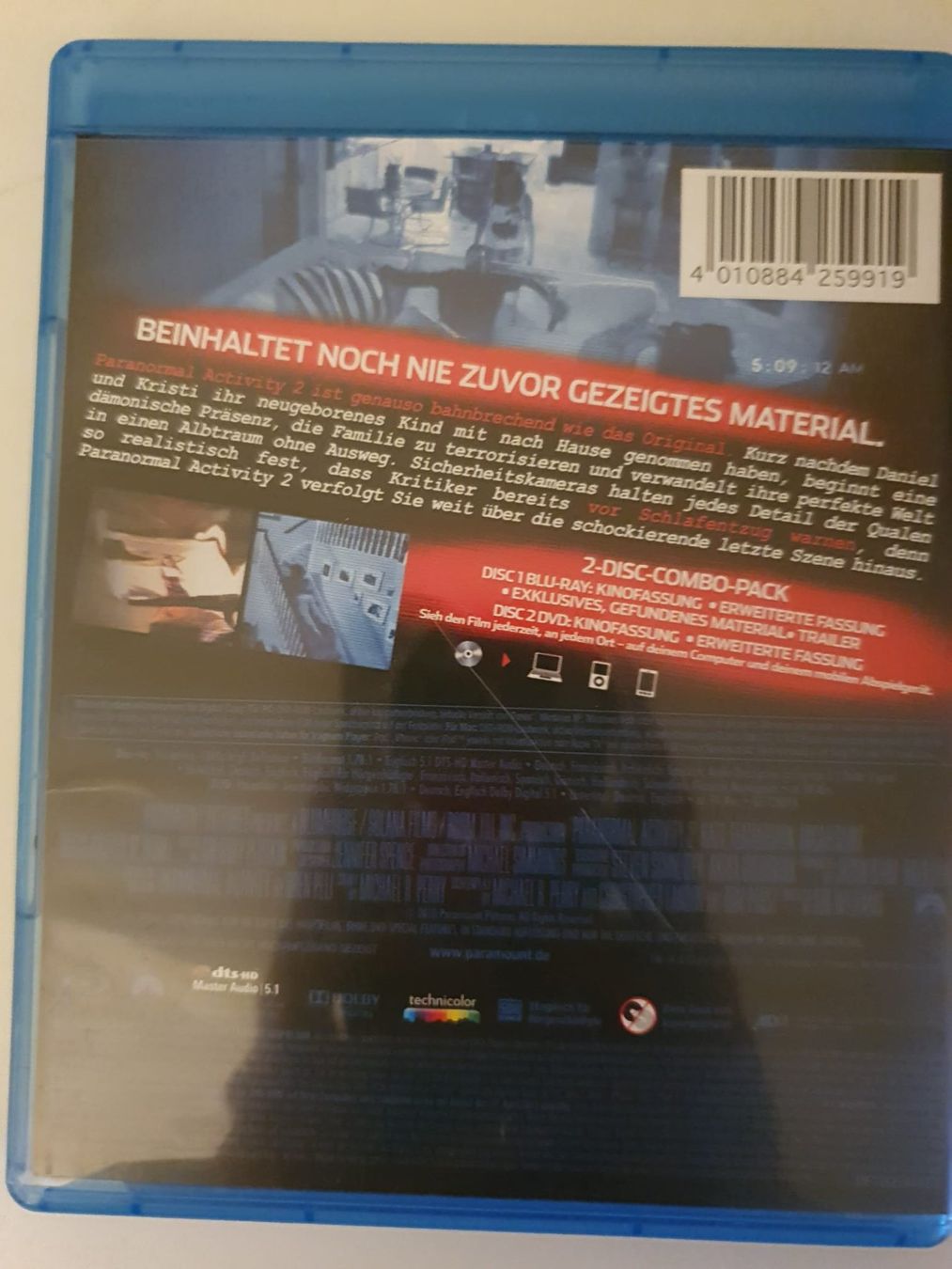 Alle DVDs: Paranormal Activity 2 Deutsch – Neu (gemäss Beschreibung) aus Zollikofen von wir_verkaufen 1