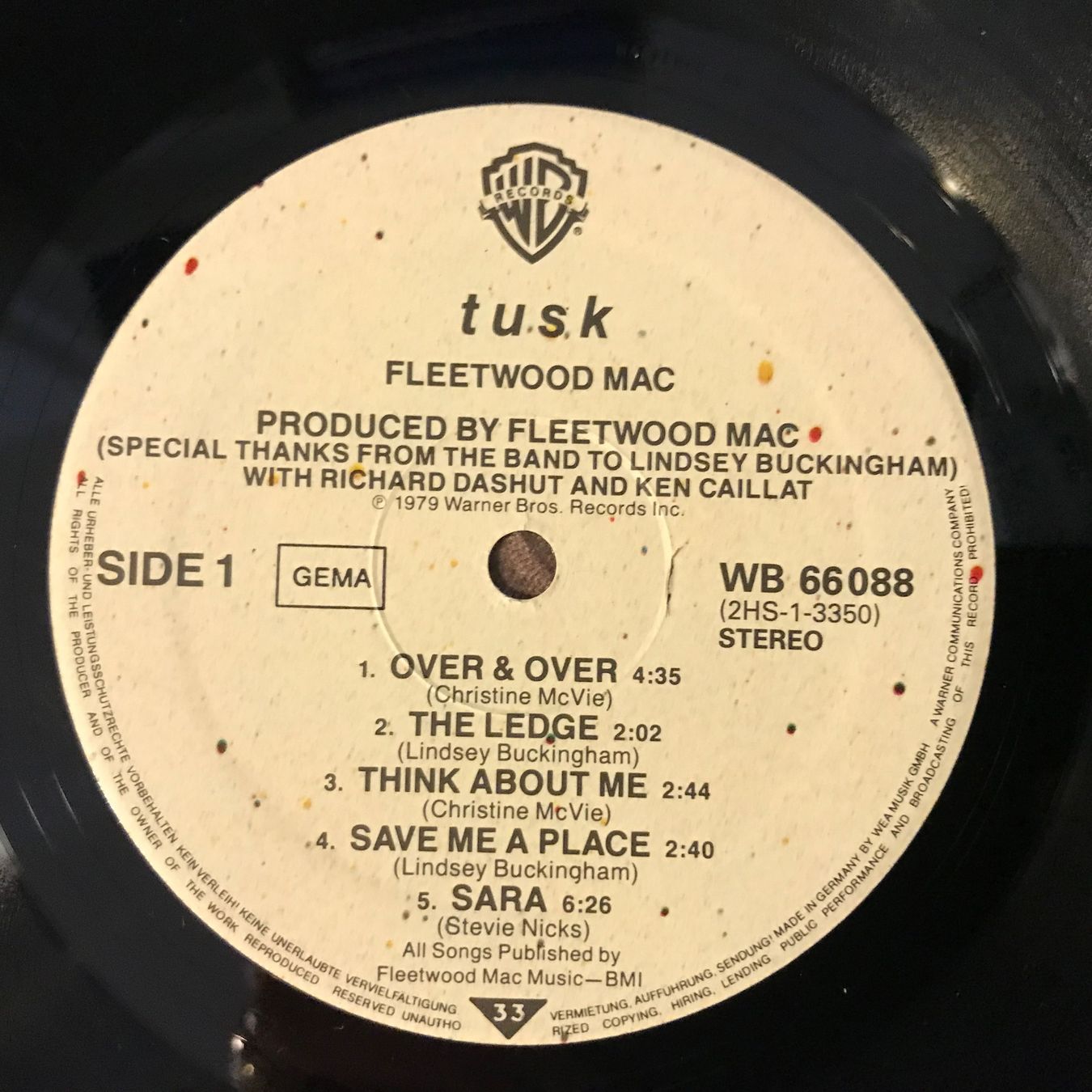 Dischi in vinile: Fleetwood Mac - Tusk – Usato da Aesch BL venduto da BlueMusicRecords 3
