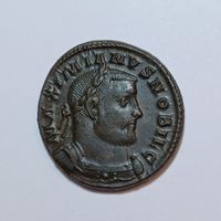 Follis (grosse römische Bronzemünze) Galerius 293-305