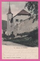 Le Château de Boudry gel 1905 belebt