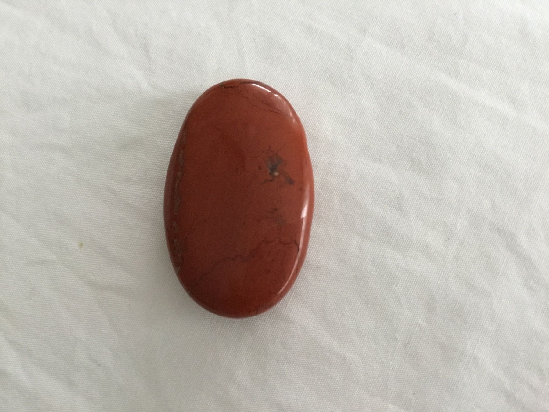 Minerali & Pietre curative: Anhänger roter Jaspis Heilstein – Nuovo e nell'imballaggio originale da Doppleschwand venduto da Fortuna5859