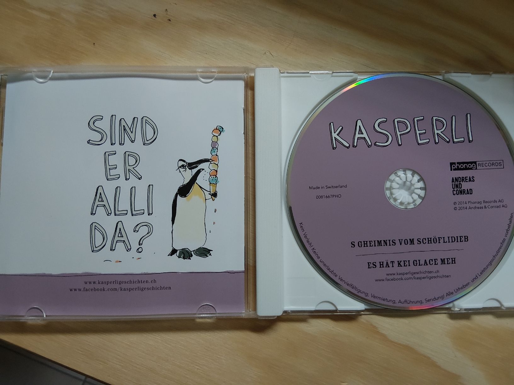 CDs: Kasperli CD – Neu (gemäss Beschreibung) aus Grolley von Montana78 2