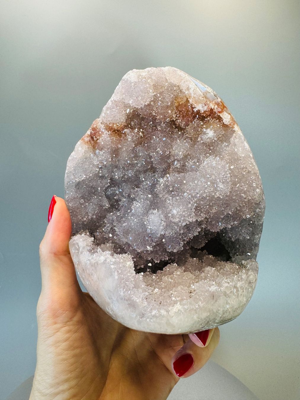 Mineralien & Heilsteine: Wunderschönes Amethyst Ei - 14cm, 1.7kg – Neu und originalverpackt aus Zürich von unique2010 1