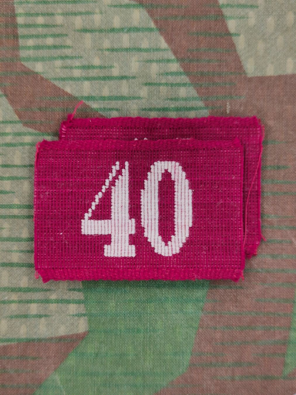 Schweizer Armee Uniformi: Achselschlaufen Ord. 1898 Nr. 40, Set – Usato da Bauma venduto da SwissMilitaria
