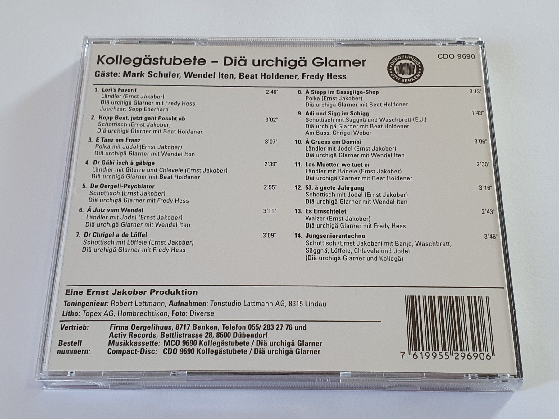 CD: Kollegä-Stubete - Die urchigä Glarner | CD – Usato da Dietlikon venduto da Skylab007 1