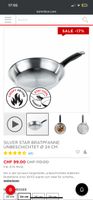 Kuhn Rikon Silver Star Bratpfanne, Ø 24cm, Top Zustand!