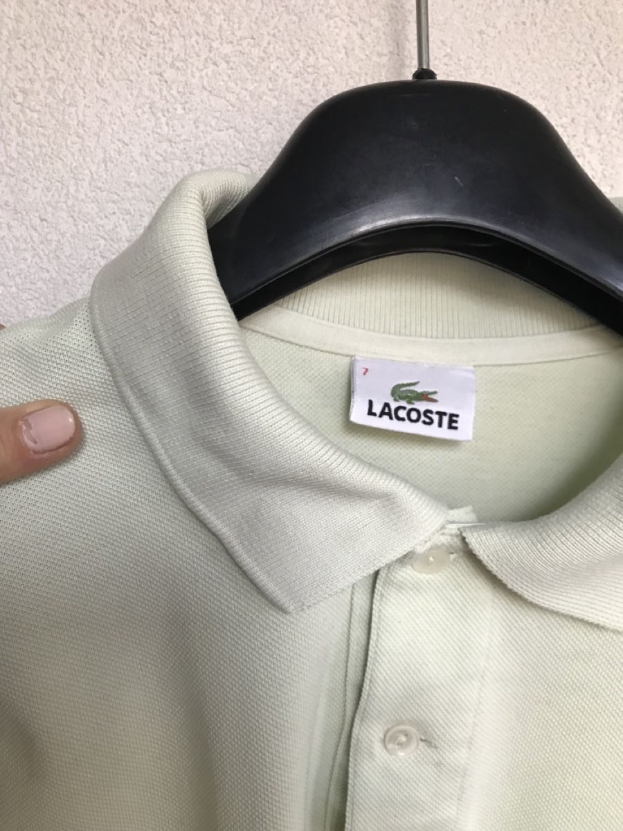 Lacoste Magliette Polo: Polo Lacoste vert clair, taille L 🐊 – Usato da Grimisuat venduto da eliseba88 4