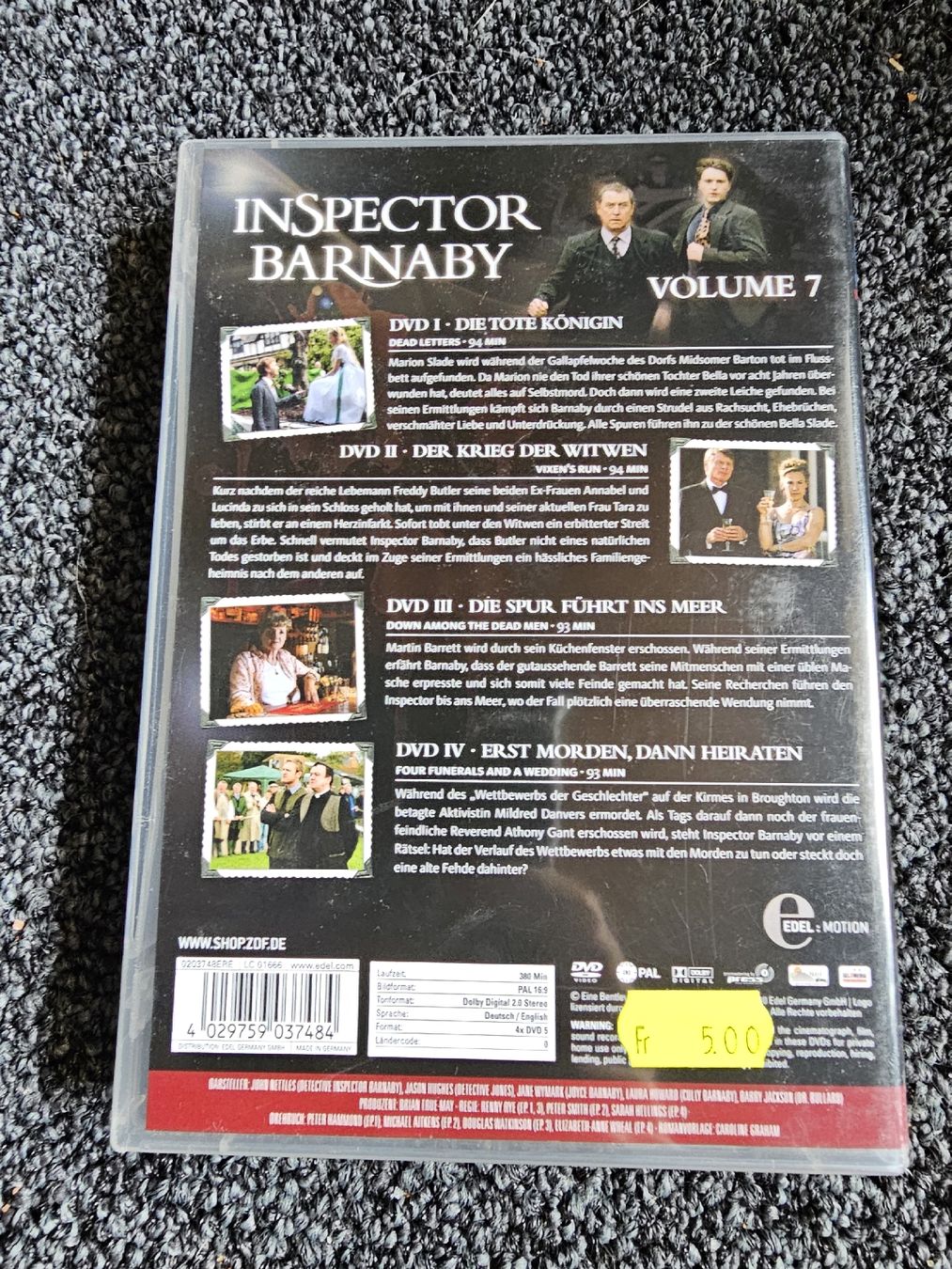 Alle DVDs: Inspector Barnaby Volume 7  – Gebraucht aus Ruswil von jan_bxl5 1