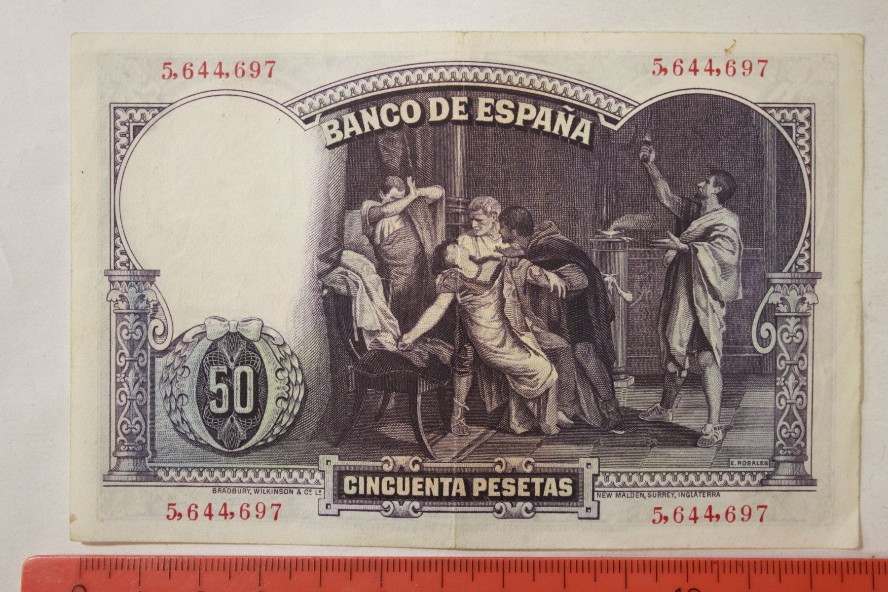 Banconote: 50 pesetas 1931 – Usato da La plaine venduto da 762 1