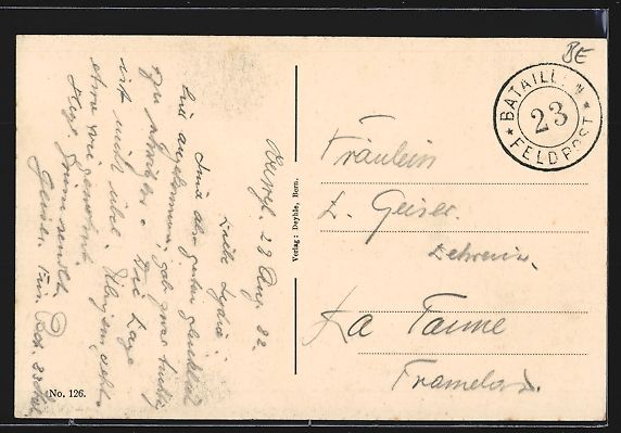 Cartoline postali: Oberwil bei Büren, Ortspartie mit Kirch – Usato da Berlin venduto da bartko-reher 1