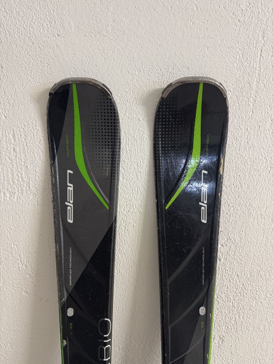 Elan Skis: Elan Amphibio Ski mit Bindung - Allmountain – D'occasion à Elgg par Guggi_