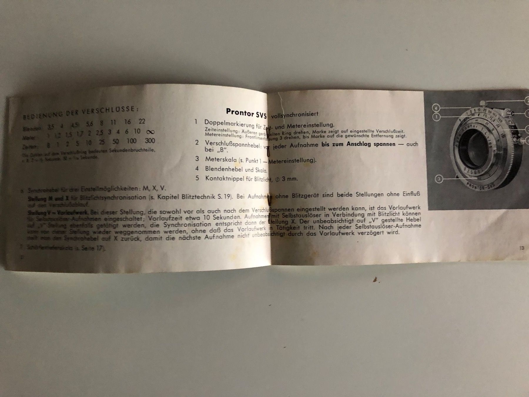 Dokumente: Gebrauchsanweisung AGFA ISOLETTE II – Gebraucht aus Niederurnen von Guste 1