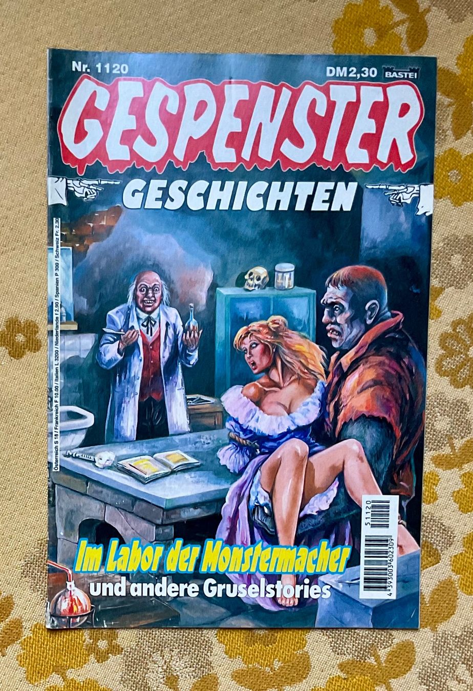 Fumetti: Gespenster Geschichten Heft Nr 1120 – Usato da Endingen venduto da nathan05