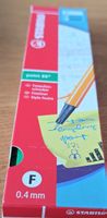 10er Pack STABILO point 88 Fineliner 0.4 mm F grün, neu