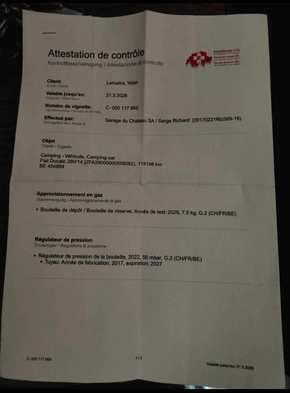 Mobile-home: Fiat Ducato restauré – D'occasion à Plagne par sal_md2s 6