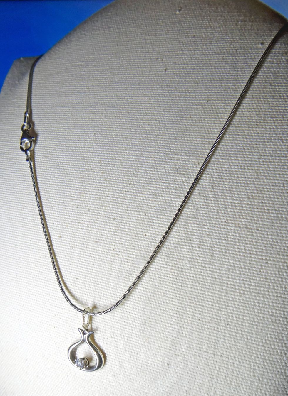 Catenine: Halskette Silber 925 mit Anhänger – Usato da Matten b. Interlaken venduto da kero71 2