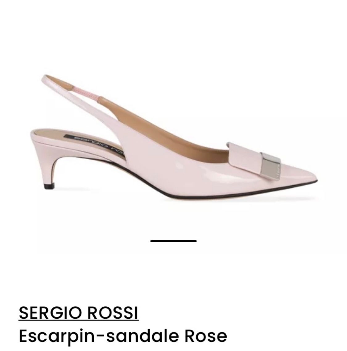 Sergio Rossi Scarpe da donna: Escarpins Sergio Rossi 39 1/2 – Usato da Neuchâtel venduto da Code001 1