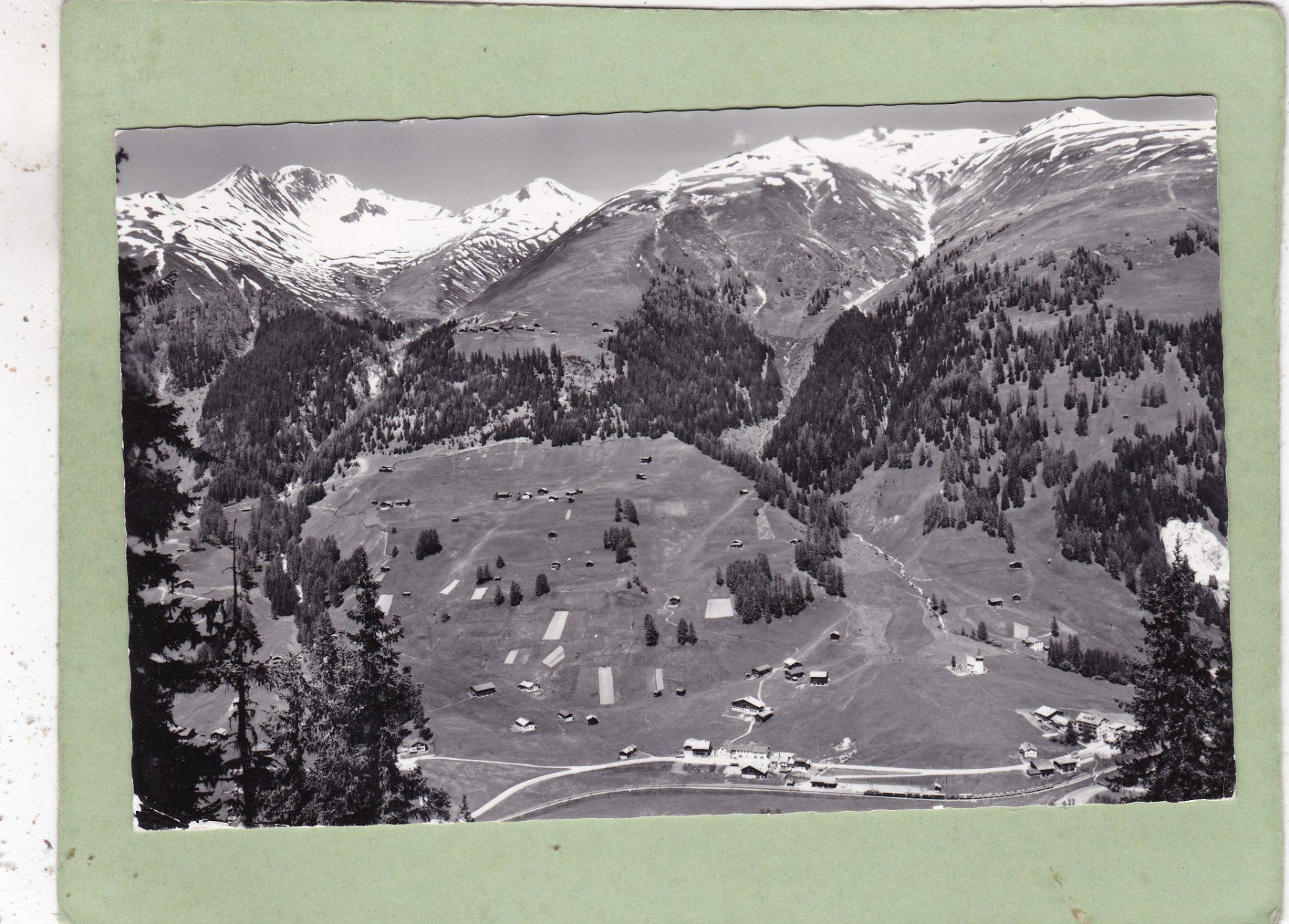 Ansichtskarten: Frauenkirch bei Davos 1972 – Gebraucht aus Herisau von Lisegrat2008