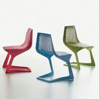 Sedie di design moderna colorata, ottima per l'estate!