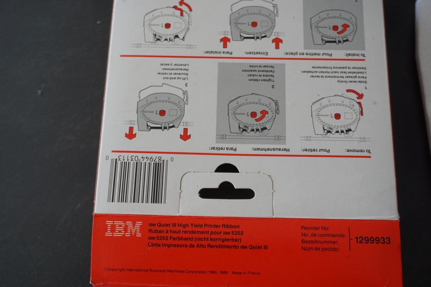 Cartucce per stampanti & toner: IBM 5202 Farbband – Nuovo e nell'imballaggio originale da St.Gallen venduto da He2 1