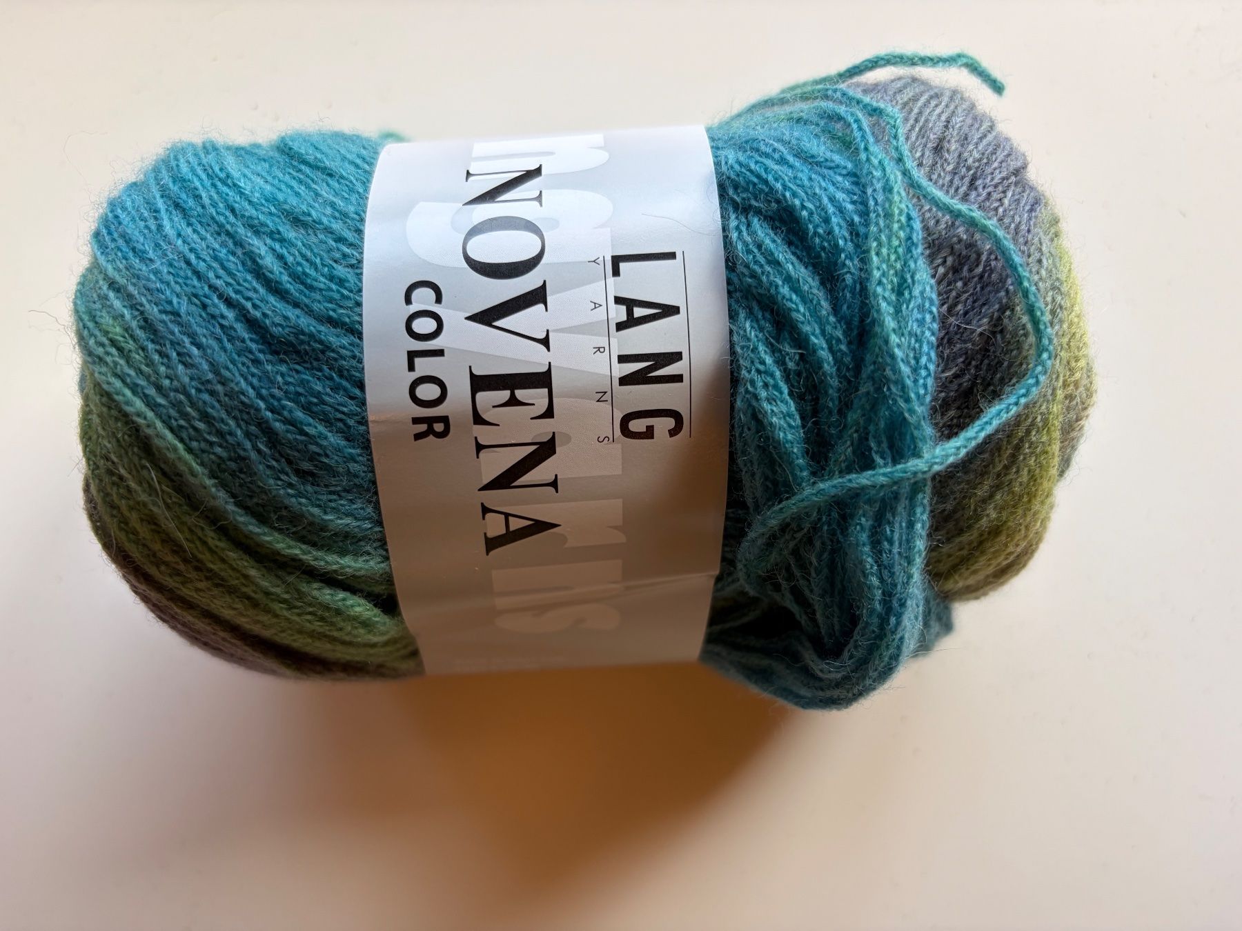 Lana: 1 Knäuel Lang Novena Color – Nuovo e nell'imballaggio originale da Büsserach venduto da bor_s88m