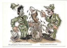 Militär - Jux - Künstler: Naef - Täuschungsmanöver Thun 1983
