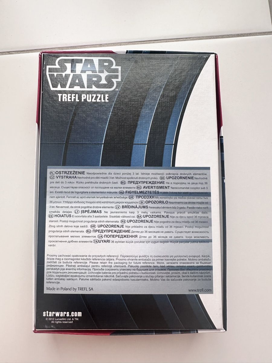 Puzzle: Star Wars Puzzle Trefl 60 Teile Clone Wars Yoda – Usato da Winterthur venduto da nik_pr58 2