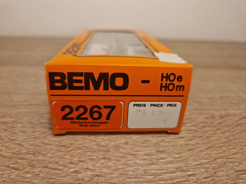 Bemo Modelleisenbahnen: Bemo 2267 Niederbordwagen RhB H0m – Gebraucht aus St-Aubin-Sauges von tantome 4