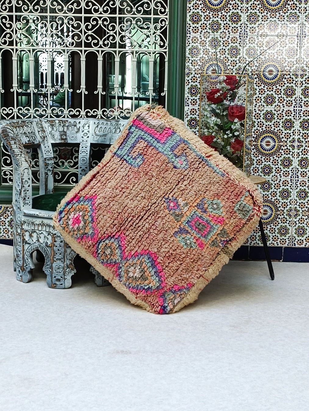 Sofas: Pouf marocain Vintage – Neuf (Voir description) à cournillens par Haronn