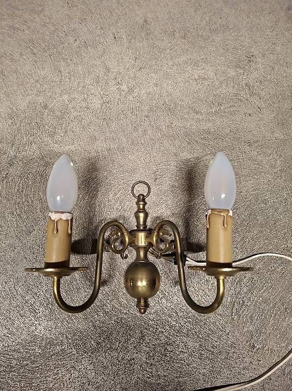 Lampade: Wandleuchte im Kerzen-Design – Usato da Diessenhofen venduto da mkjw