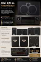 Home Cinema Teufel THX Select2 System Denon guter Zustand