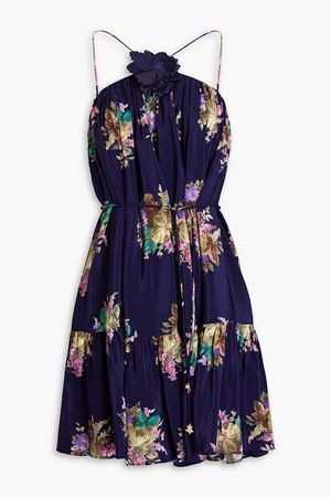 ZIMMERMANN Mini Kleid Seide Gr 0 34-36 wie neu