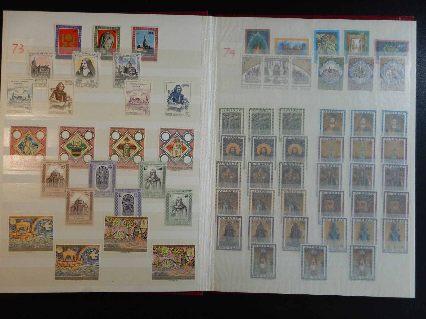 Tutti i francobolli: Vatikan Sammlung 1972-1986 ** – Usato da Zürich venduto da Muehlekauf 1