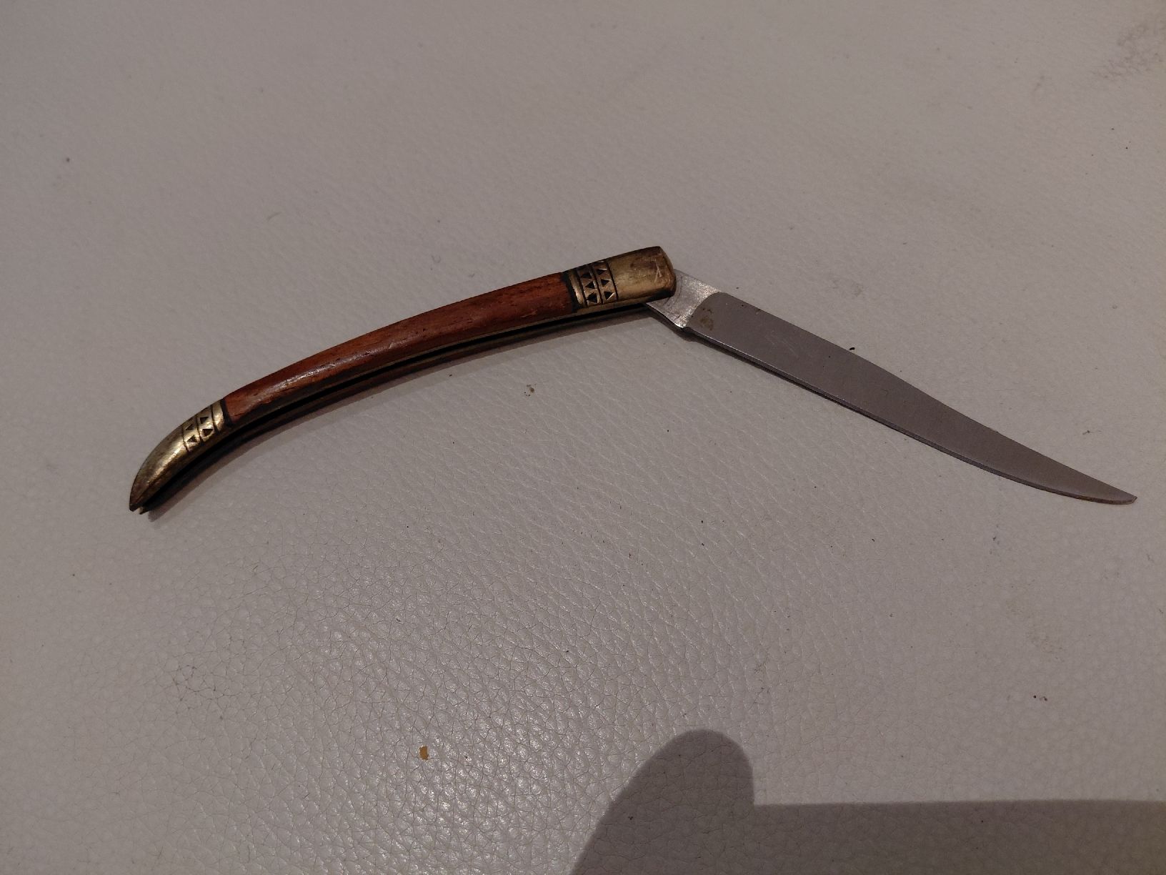 Coltelli tascabile: Taschenmesser "Sharp Stainless" mit Holzgriff, Vintage! – Usato da Belp venduto da mar_76s8 1