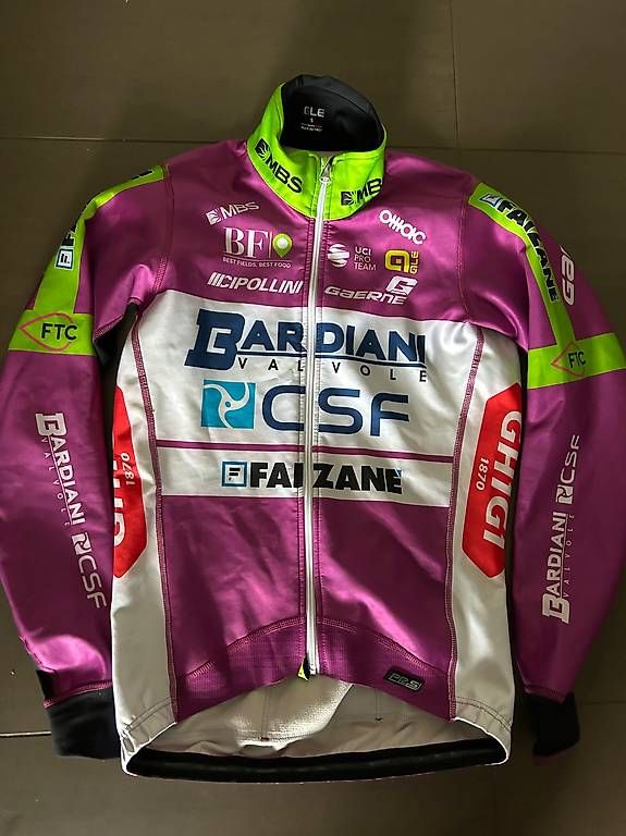 Canottiere & Pantaloni: Giacca da bici Csf Bardiani – Usato da Melide venduto da paolo1965