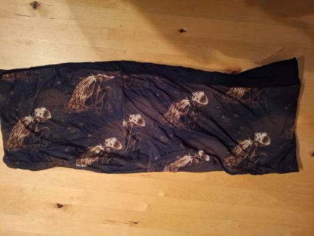 Mystischer Damen-Schal mit Elfen Motiv, ideal für Frühling