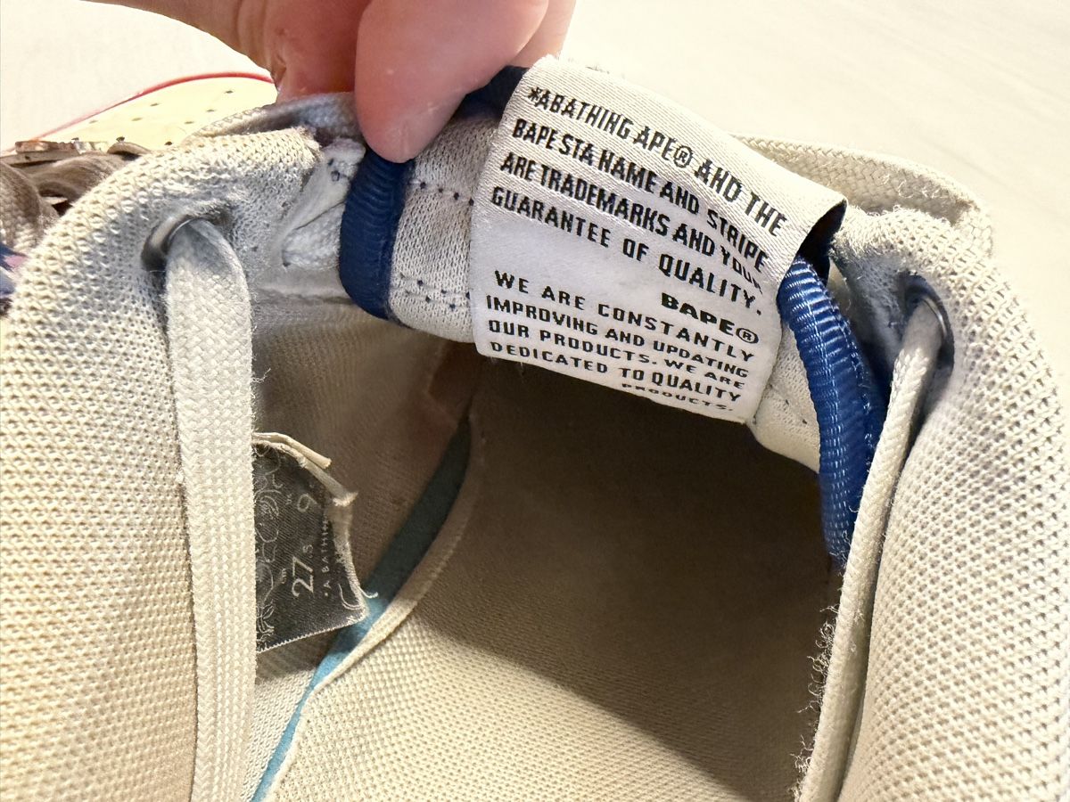 Bape Scarpe da uomo: Bape sta france – Usato da Chur venduto da glp_hy76 1