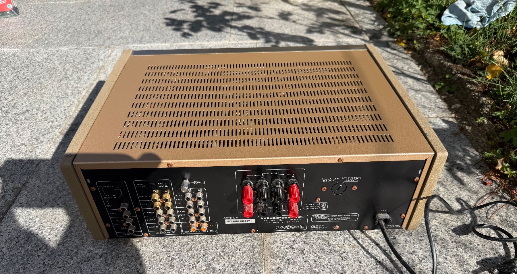 Marantz Verstärker: Marantz PM-75 High End Stereo Integrated Amplifier – Gebraucht aus Trimbach von ELITA-5 8