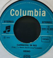 Vinyl-Single Heino - Carnaval In Rio