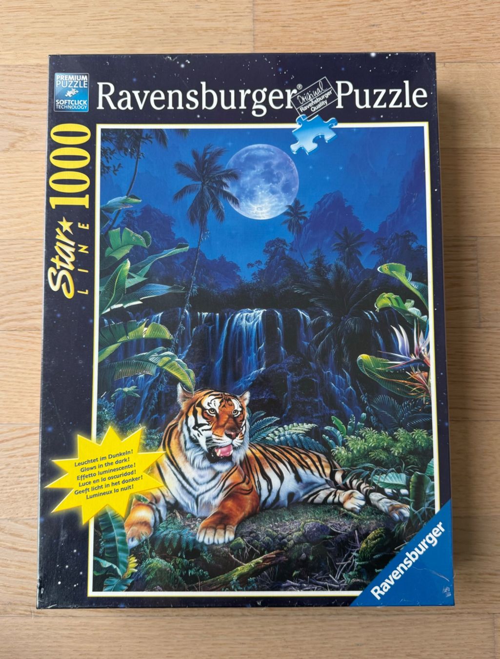 Ravensburger Leucht 1000 Teile "Paradies der Tiger" Neu (Neu und ...