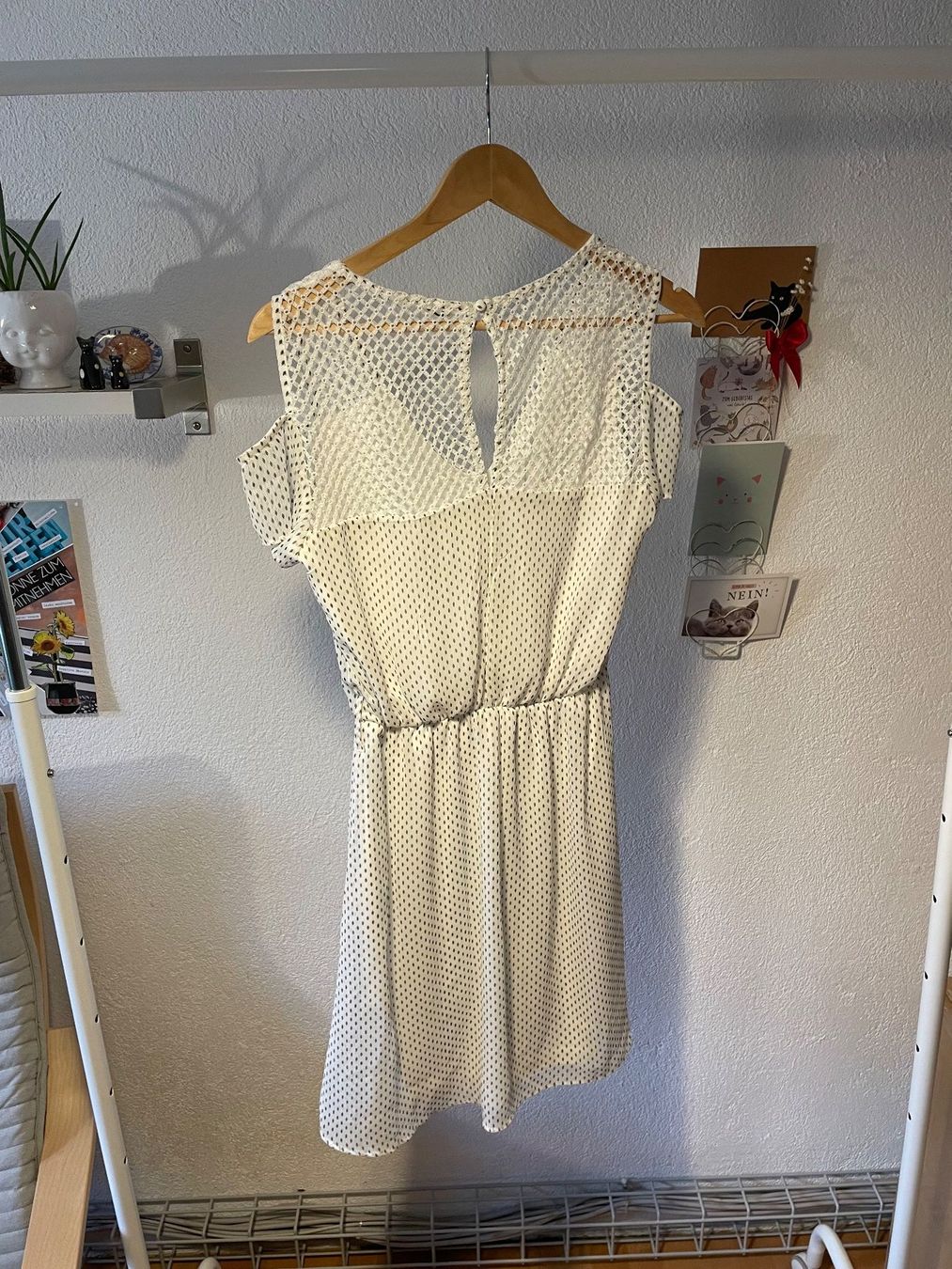 Only Vestiti: Weisses Sommerkleid ONLY, Grösse 34 – Usato da Hubersdorf venduto da JanasHeartTreasures 3