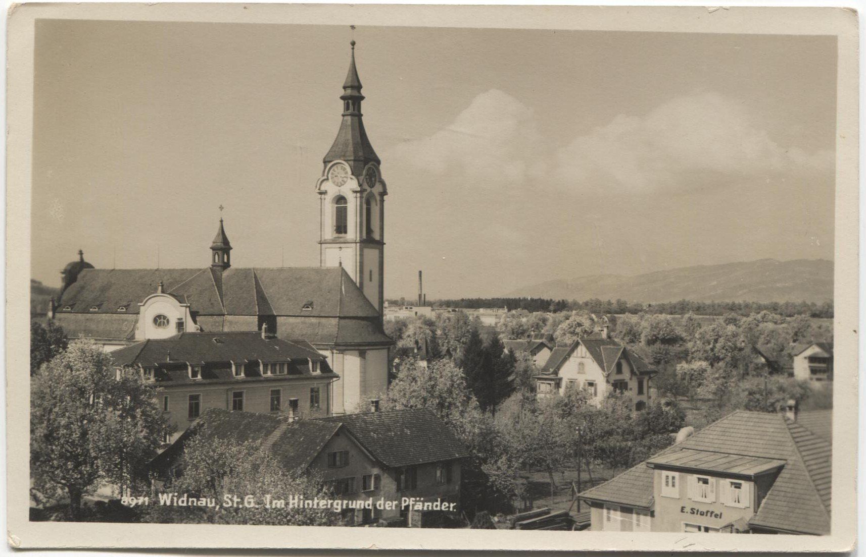 Cartoline postali: WIDNAU SG 1930 – Usato da Wil SG venduto da Clanx