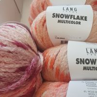 3 Kn. SNOWFLAKE MULTICOLOR Lang Yarns Fb. 2-76008 mehrfarbig