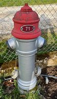 Hydrant VonRoll - Wasserverteiler Garten